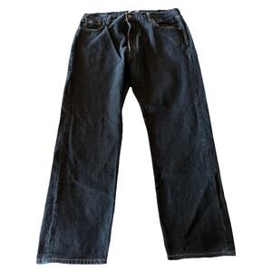 Levi’s VTG 501 XX Jeans 38x31 Fit Black Y2K Denim Cotton Button Fly Dark Wash
